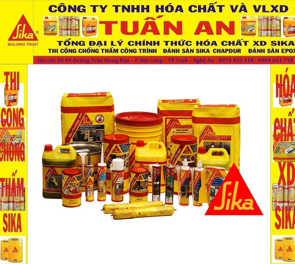 Đại lý Sika Bắc Miền Trung uy tín, chất lượng