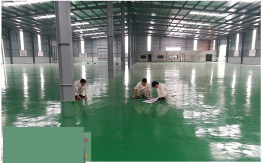 Quy trình thi công sơn epoxy tự san phẳng tại Vinh