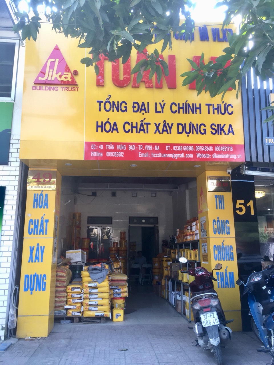 Tổng đại lý Sika Việt Nam tại Bắc Miền Trung uy tín nhất hiện nay