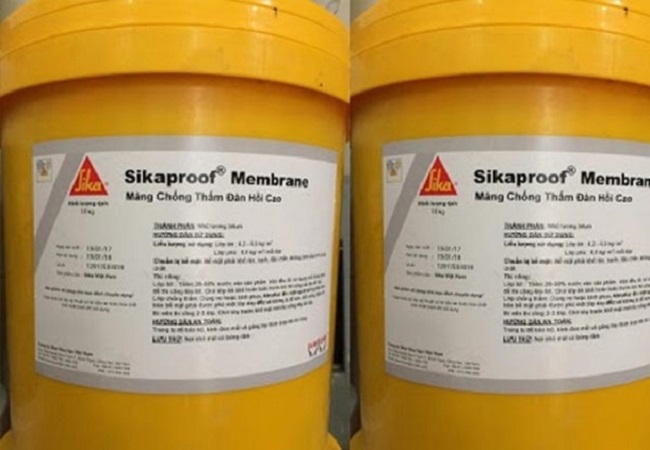 Chống thấm sàn mái tại Vinh với Sikaproof Membrane