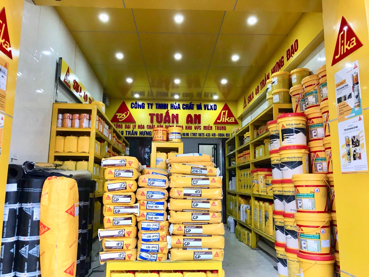 Top sản phẩm độc quyền dành cho kênh đại lý Sika |Sika Tuấn An