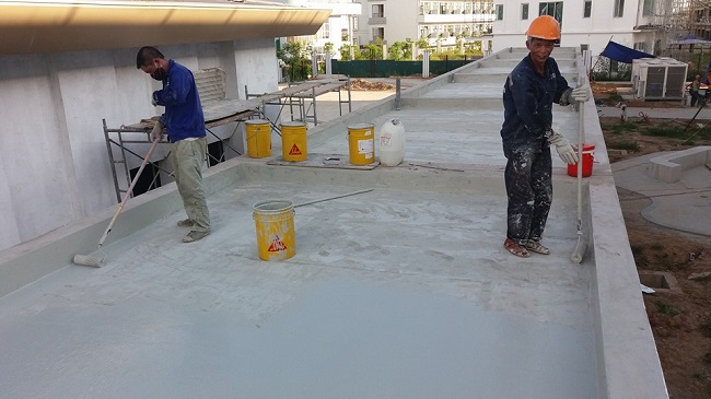 Thi công chống thấm tại Hà Tĩnh triệt để | Sika Tuấn An