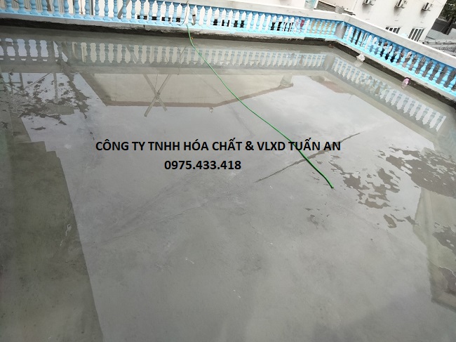 Thi công chống thấm sàn mái trường học | Sika Tuấn An