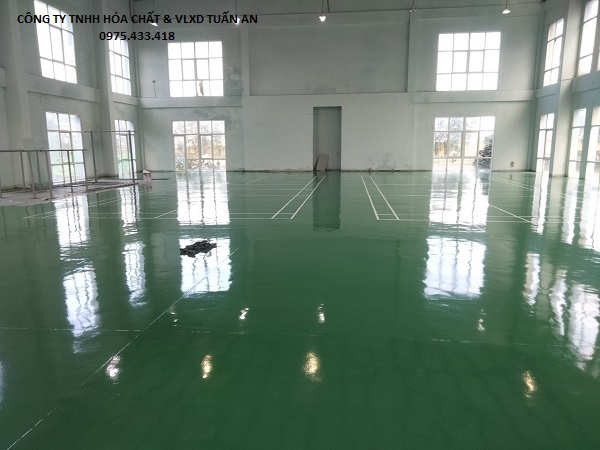 Thi công sơn sàn epoxy bằng Sika 2530W | Sika Miền Trung