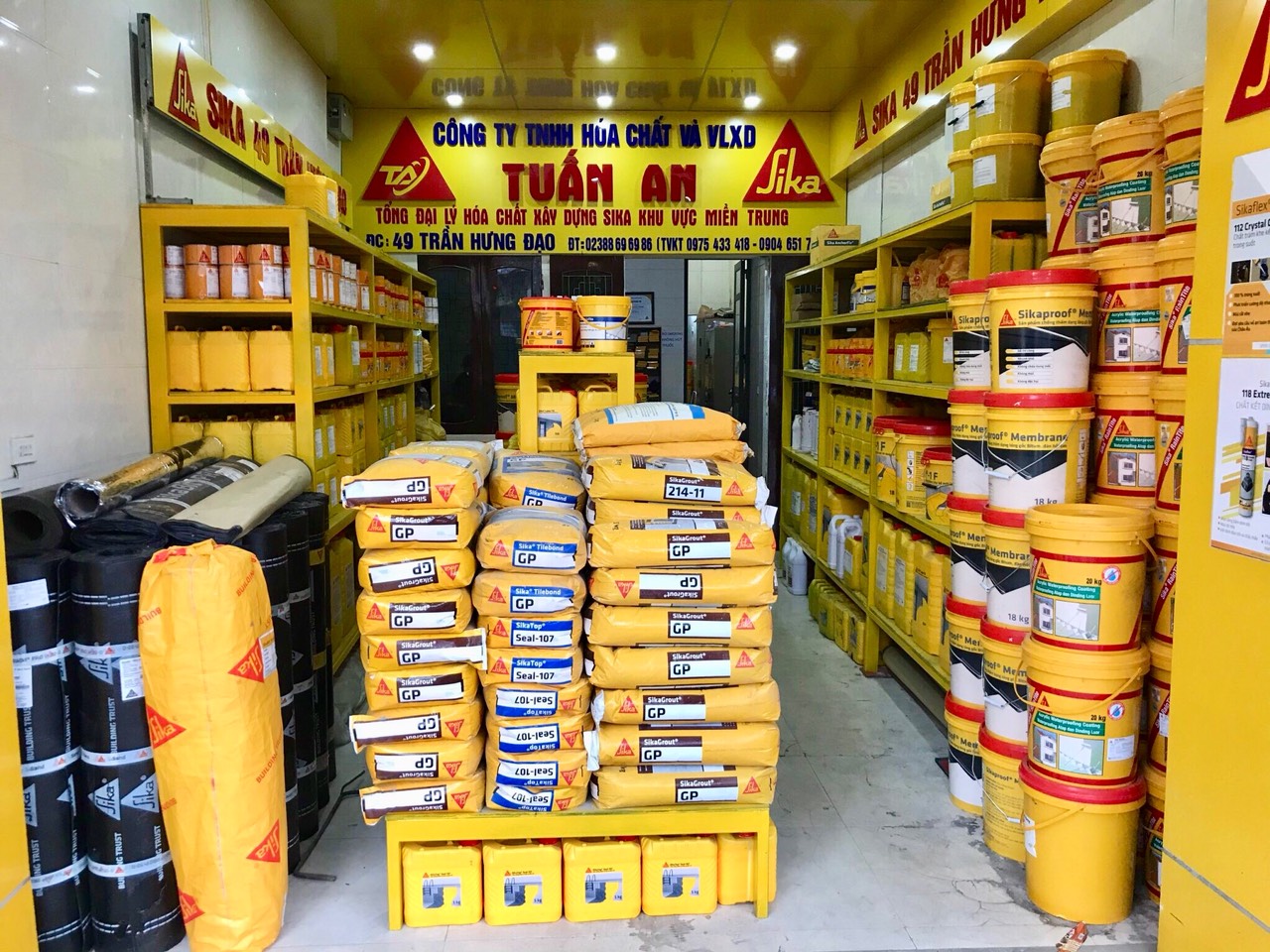 Tổng đại lý Sika tại Hà Tĩnh - Sika Tuấn An
