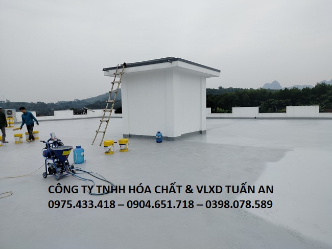 Chống thấm, chống nóng cho sàn không lợp mái bằng Sikalastic 590