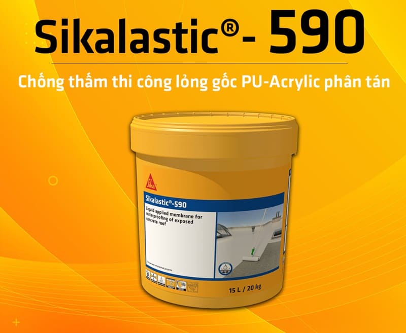 Tổng hợp ưu điểm của Sikalastic 590