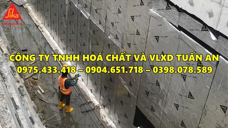 Lưu ý khi sử dụng SikaShiled W159 trong chống thấm