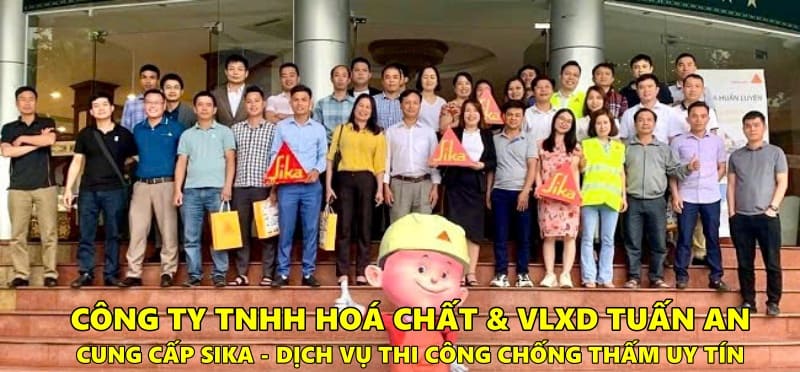 Sika Tuấn An - Đơn vị thi công chống thấm uy tín tại Nghệ An