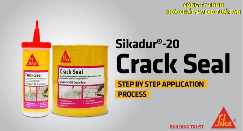 Sikadur 20 Crack Seal – Giải pháp xử lý vết nứt hiệu quả