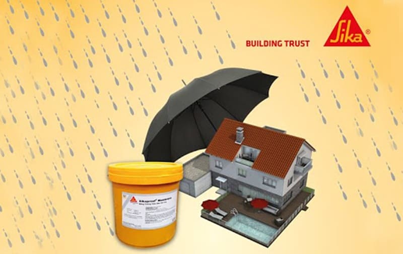 Ưu điểm vượt trội của Sika trong thi công chống thấm