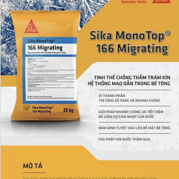 Sika MonoTop-166 Migrating